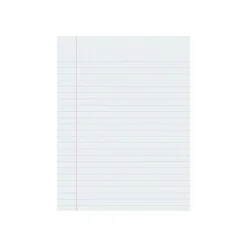 Filler Paper|Pacon Wide Ruled Filler Paper, 8" x 10.5", 500 Sheets/Pack (P2431)