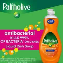 Ultra Antibacterial Liquid Dish Soap, Orange, 20 oz., 9/Carton (US04232ACT)<Palmolive New