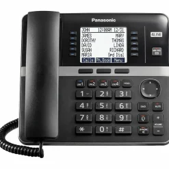 Panasonic KX-TGW420B 4-Line Conference Speaker Phone with Digital Answering