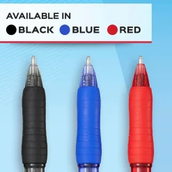 Pens|Paper Mate Ballpoint Pen, Profile Retractable Pen, Medium Point, Blue Ink, 4/Pack (2113555)