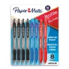 Pens|Paper Mate Ballpoint Pen, Profile Retractable Pen, Medium Point, Assorted Ink, 8 Count (2097014)