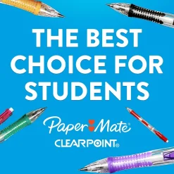 Pencils|Paper Mate Clearpoint Mechanical Pencil, 0.9mm, #2 Medium Lead, 2/Pack (1759214)