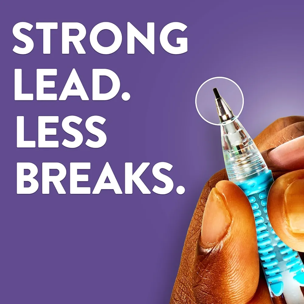 Pencils|Paper Mate Clearpoint Mechanical Pencil, 0.9mm, #2 Medium Lead, 2/Pack (1759214)