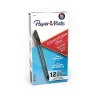 Pens|Paper Mate ComfortMate Ultra Ballpoint Pen, Medium Point, Black Ink, Dozen (6130187)