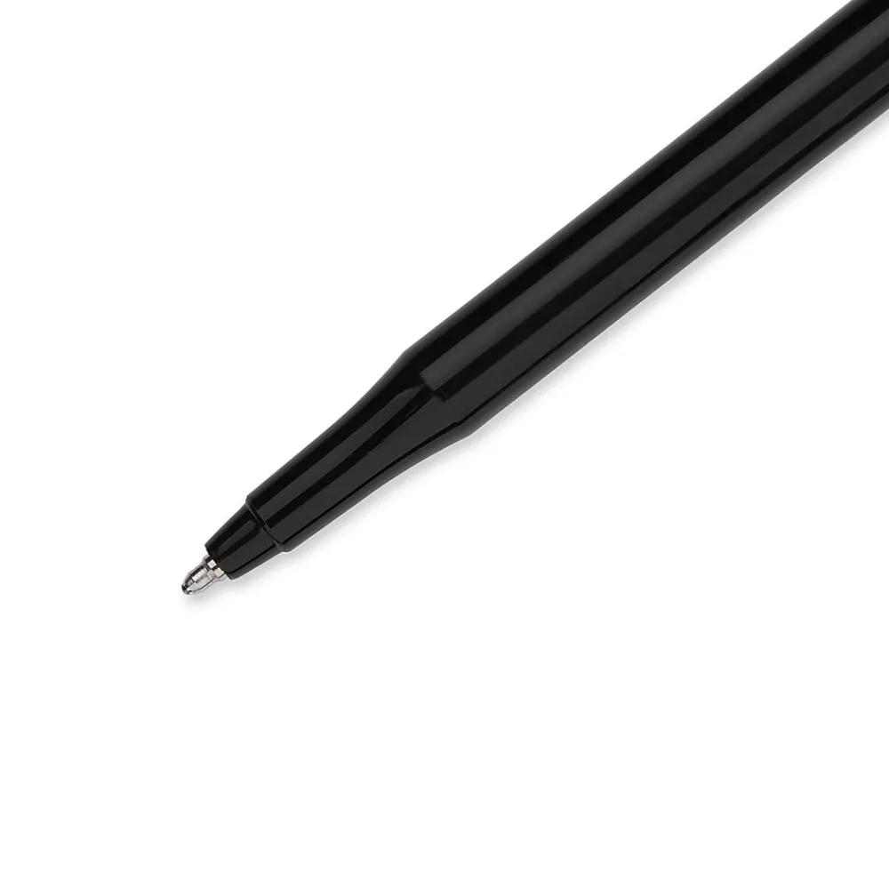 Pens|Paper Mate Eraser Mate Erasable Ballpoint Pen, Medium Point, Black Ink, 5/Pack (3163558PP)