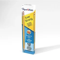 Pencils|Paper Mate EverStrong Wooden Pencils, #2 Lead, 12/Pack (2047542)