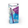 Pens|Paper Mate Flair Felt Pen, Medium Point, 0.7mm, Purple Ink, Dozen (8450152)