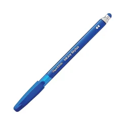 Pens|Paper Mate InkJoy 2 in 1 Stylus Ballpoint Pen, Medium Point, Blue Ink, Dozen (1951349)