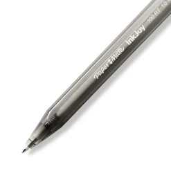 Pens|Paper Mate InkJoy 100 RT Retractable Ballpoint Pen, Medium Point, Black Ink, 20/Pack (1951395)