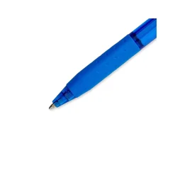 Pens|Paper Mate InkJoy 300 RT Retractable Ballpoint Pen, Medium Point, Blue Ink, Dozen (1951259)