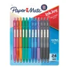 Pens|Paper Mate InkJoy 300 RT Retractable Ballpoint Pen, Medium Point, Assorted Ink, 24/Pack (1945926)