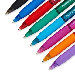 Pens|Paper Mate InkJoy 300RT Retractable Ballpoint Pens, Medium Point, 1.0mm, Assorted Ink, 8/Pack (1781564/1945921)