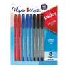 Pens|Paper Mate InkJoy 100ST Ballpoint Pen, Medium Point, Assorted Ink, 8/Pack (1945930)