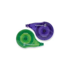 Correction & White-Out|Paper Mate Mate Liquid Paper DryLine Correction Tape, White, 2/Pack (6137206)