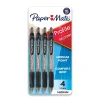 Pens|Paper Mate Profile Ballpoint Pen, Medium Point, Black Ink, 4 Pack (2113558)