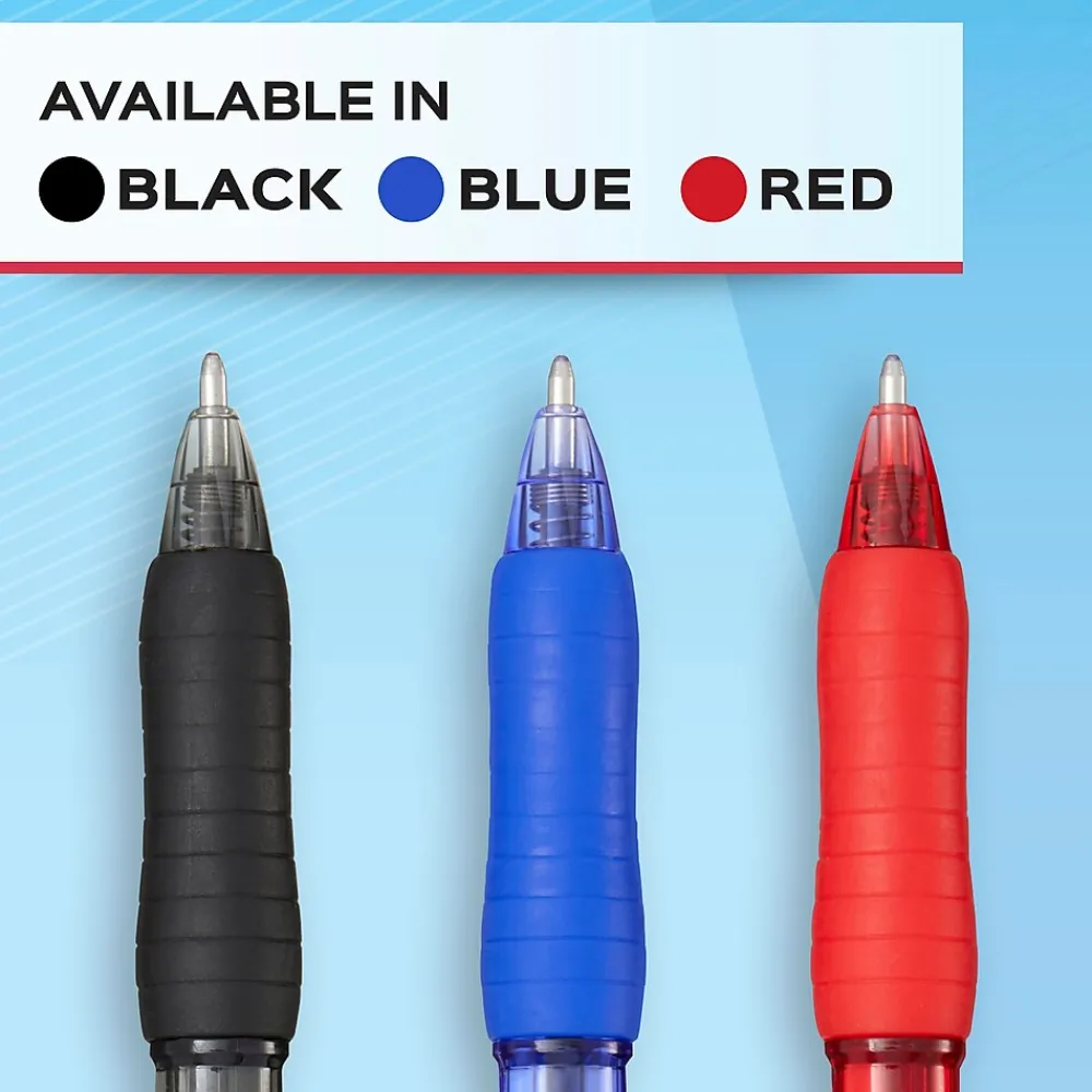 Pens|Paper Mate Profile Ballpoint Pen, Medium Point, Black Ink, 4 Pack (2113558)