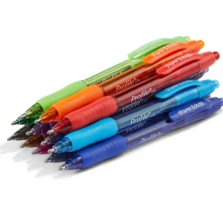 Pens|Paper Mate Profile Retractable Ballpoint Pen, Bold Point, Assorted Ink, Dozen (1788863)