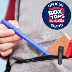 Pens|Paper Mate Write Bros. Ballpoint Pen, Medium Point, Red Ink, 1 Dozen (3321131)