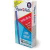 Pens|Paper Mate Write Bros. Ballpoint Pen, Medium Point, Blue Ink, Dozen (3311131)