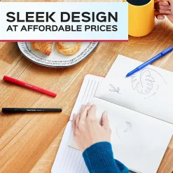 Pens|Paper Mate Write Bros. Ballpoint Pen, Medium Point, Blue Ink, 60/Pack (4621501)