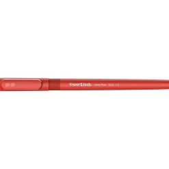 Pens|Paper Mate Write Bros. Grip Ballpoint Pen, Medium Point, Red Ink, Dozen (8808187)
