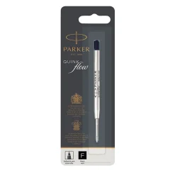 Pens|Parker Quink Ballpoint Pen Ink Refill, Fine Tip, Black Ink (30315)