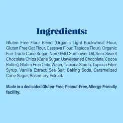 Partake Crunchy Chocolate Chip Cookie Snack Pack, 1.09 oz, 24/Pack (220-02417)