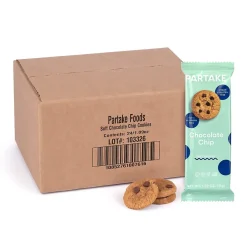 Partake Soft Chocolate Chip Cookie Snack Pack, 1.09 oz, 24/Pack (220-02418)