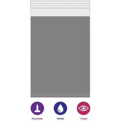 Discount Partners Brand Clear View Poly Mailers, 9