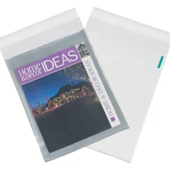Hot Partners Brand Clear View Poly Mailers, 5" x 7", 100/Case (CV57)