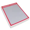 Sheet Protectors|Partners Brand Job Ticket Holder, 9" x 12", Neon Red, 15/Pack (JTH115RD)