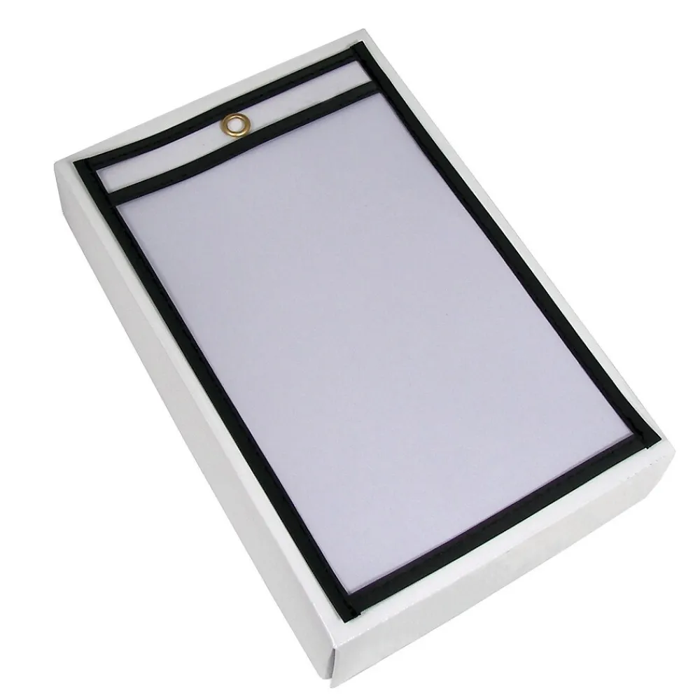 Sheet Protectors|Partners Brand Job Ticket Holder, 5" x 8", 25/Pack (JTH102)