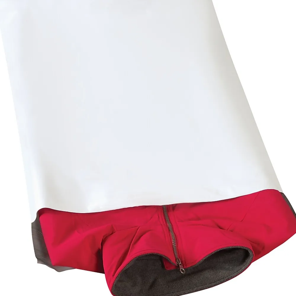 New Partners Brand Returnable Poly Mailers, 19" x 24", White, 100/Case (RPM1924)