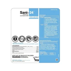 Sani-24 Disinfecting Wipes, 65/Pack (P23284)<PDI Outlet