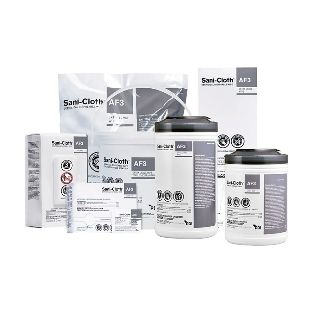 Sani-Cloth AF3 Disinfecting Wipes, 75 Wipes/Container (P72584)<PDI New