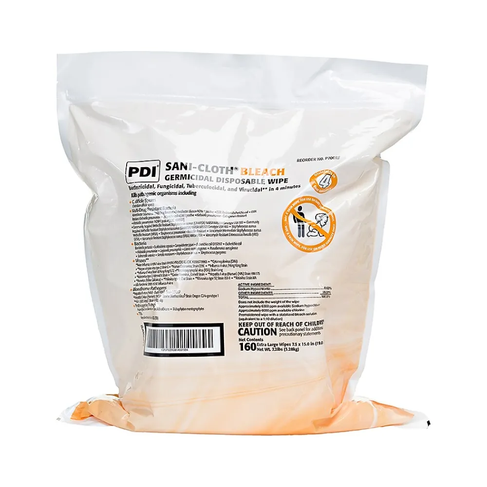 Sani-Cloth Disinfecting Wipe Refill, 160/Refill, 2 Refills/Carton (P700RF)<PDI Outlet