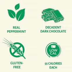 Pearson's Patties Dark Chocolate Mint Candy Bar, 48oz., 175/Carton (209-00558)