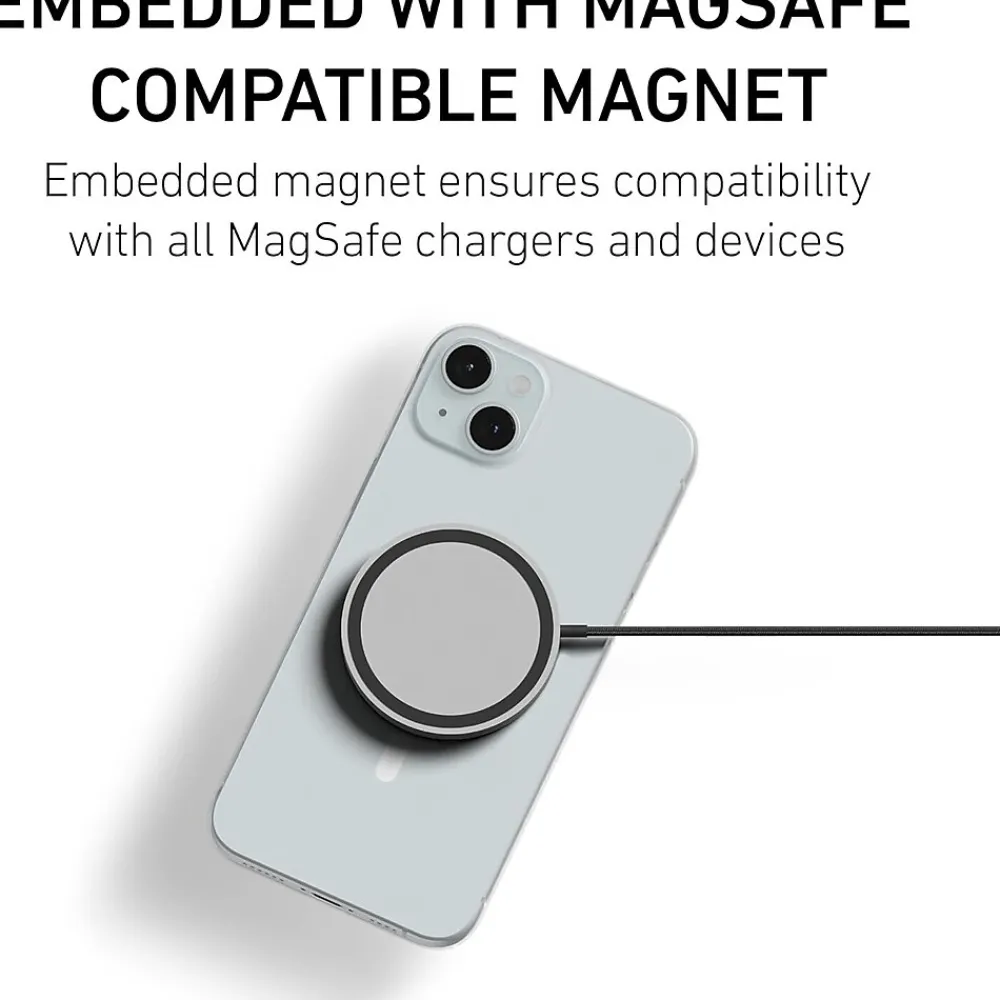 PEEL Magnetic MagSafe Phone Case for iPhone 15 Plus, Clear (I15 PLUS MAGSAFE CLE)