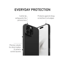 PEEL Magnetic Thin Series MagSafe Phone Case for iPhone 16 Pro Max Case, Black (I16_PMX_MAG_BLK)