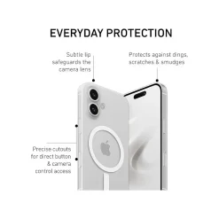 PEEL Magnetic Thin Series MagSafe Phone Case for iPhone 16 Case, Clear (I16_STD_MAG_CLR)