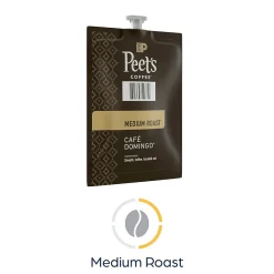 Peet's Coffee Cafe Domingo Coffee Flavia Freshpack, Medium Roast, 76/Carton (LPC00262)