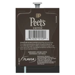 Peet's Coffee Colombia Luminosa Coffee Flavia Freshpack, Light Roast, 76/Carton (LPC00264)