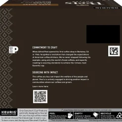 Peet's Coffee Major Dickason's Blend Single-Serve Keurig® K-Cup® Pods, Dark Roast, 40/Box (373354)