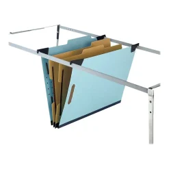 Hanging File Folders|Pendaflex Classification Hanging File Folders, Letter Size, Light Blue, 10/Box (PFX 59252)