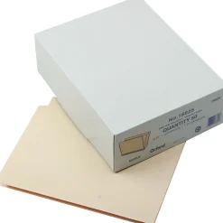 File Folders|Pendaflex End Tab File Folder, Straight Cut, Letter Size, Manila, 50/Box (16625)