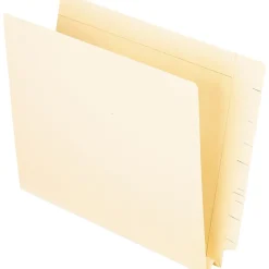 File Folders|Pendaflex End Tab File Folder, Straight Cut, Legal Size, Manila, 50/Box (16635)