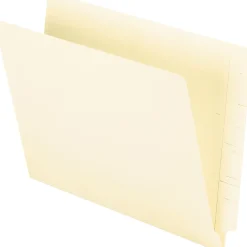 File Folders|Pendaflex End Tab File Folder, Straight Cut, Letter Size, Manila, 100/Box (PFX H110D)