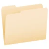 File Folders|Pendaflex Essentials File Folders, 1/3-Cut Tab, Letter Size, Manila, 100/Box (752 1/3)
