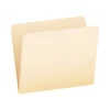 File Folders|Pendaflex Essentials File Folder, Straight Cut, Letter Size, Manila, 100/Box (752)