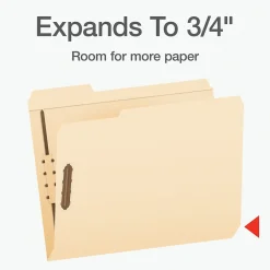 File Folders|Pendaflex File Folder, 1-Tab, Letter Size, Manila, 50/Box (1006993)